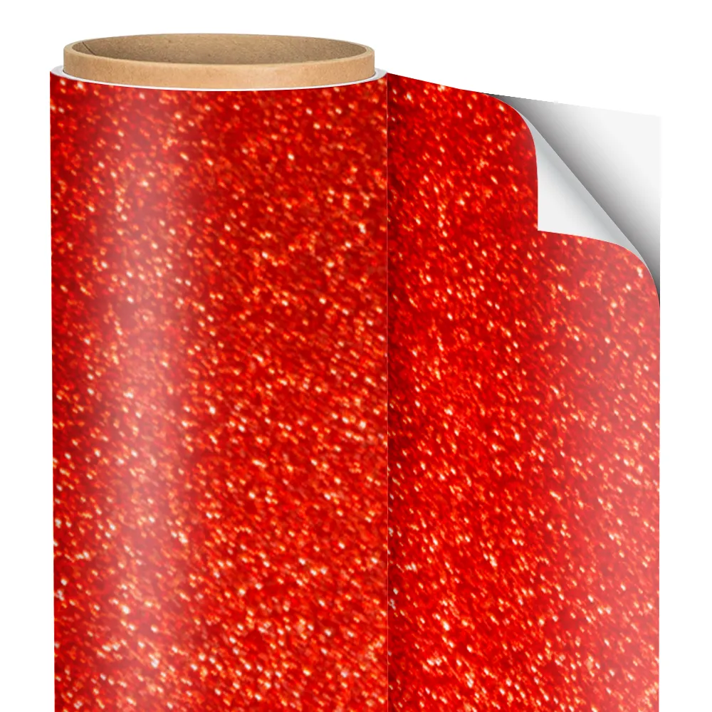Siser EasyPSV Glitter Permanent Adhesive Sticker Vinyl - 24" x 10 Yards