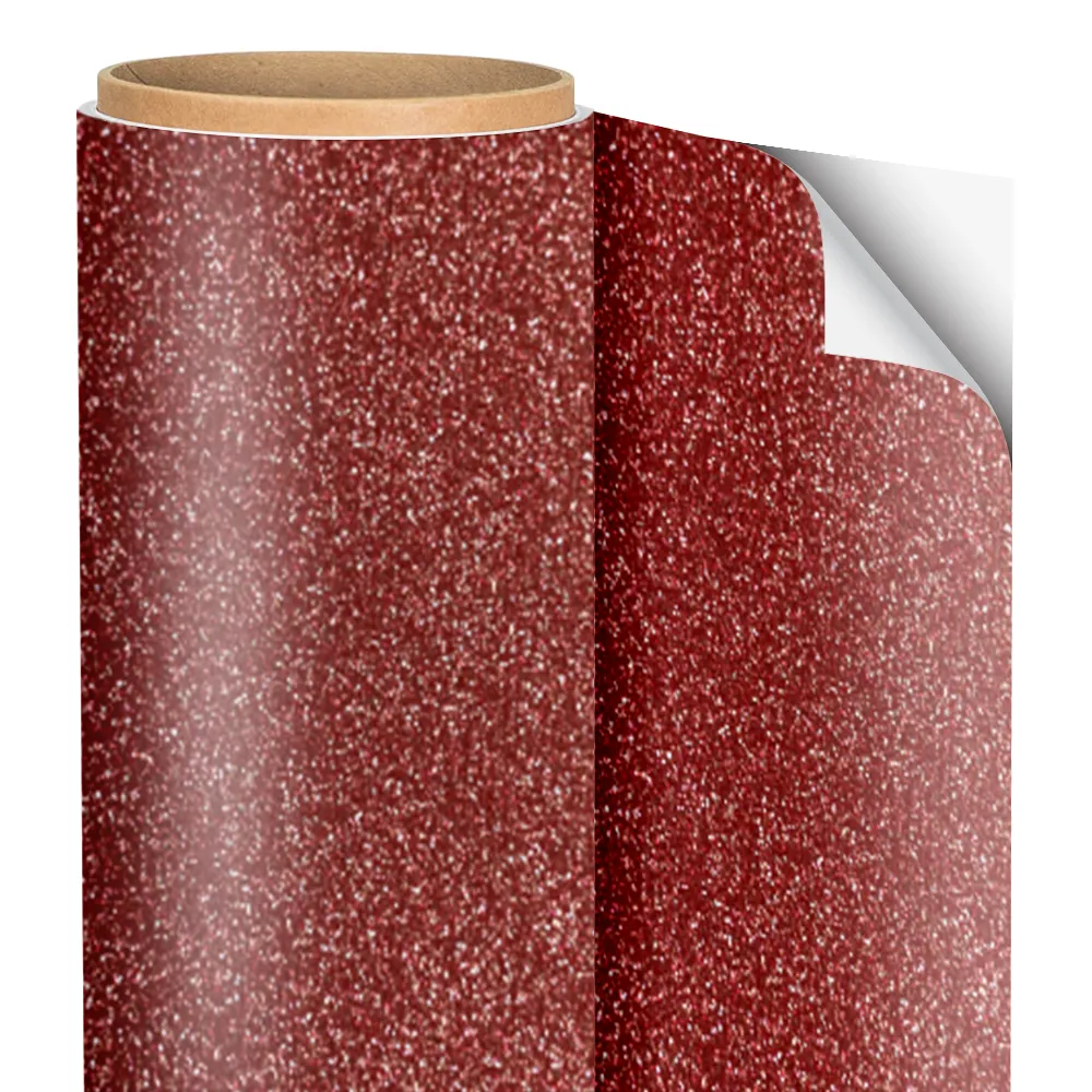 Siser EasyPSV Glitter Permanent Adhesive Sticker Vinyl - 24" x 10 Yards