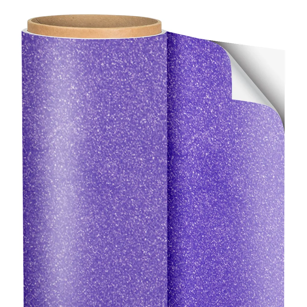 Siser EasyPSV Glitter Permanent Adhesive Sticker Vinyl - 24" x 10 Yards