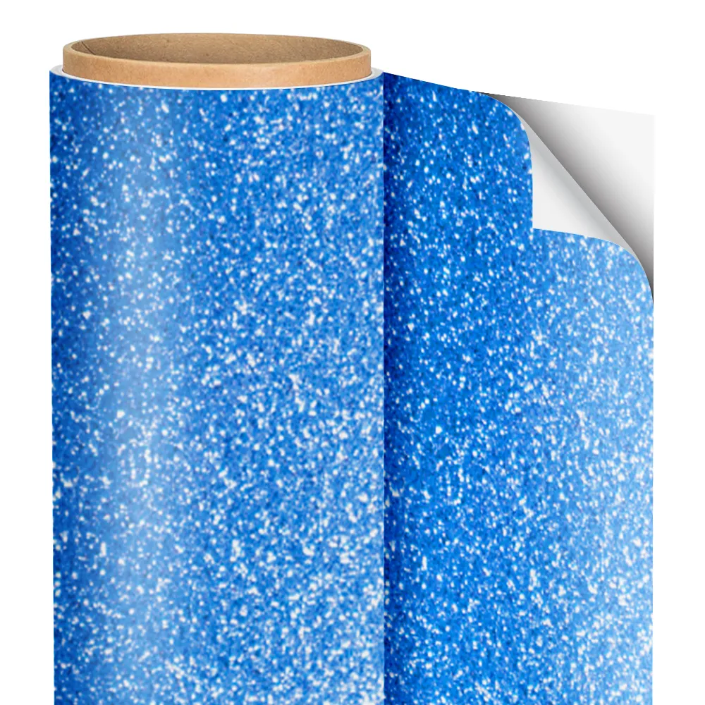 Siser EasyPSV Glitter Permanent Adhesive Sticker Vinyl - 24" x 10 Yards