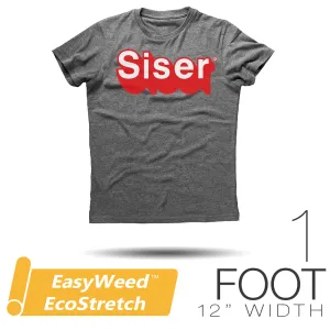 Siser EASYWEED ECOSTRETCH Heat Transfer Vinyl - 12" x 1 Foot