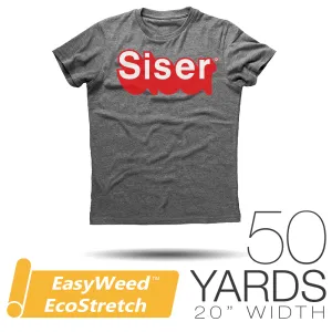 Siser EASYWEED ECOSTRETCH Heat Transfer Vinyl - 20" x 25 Yards
