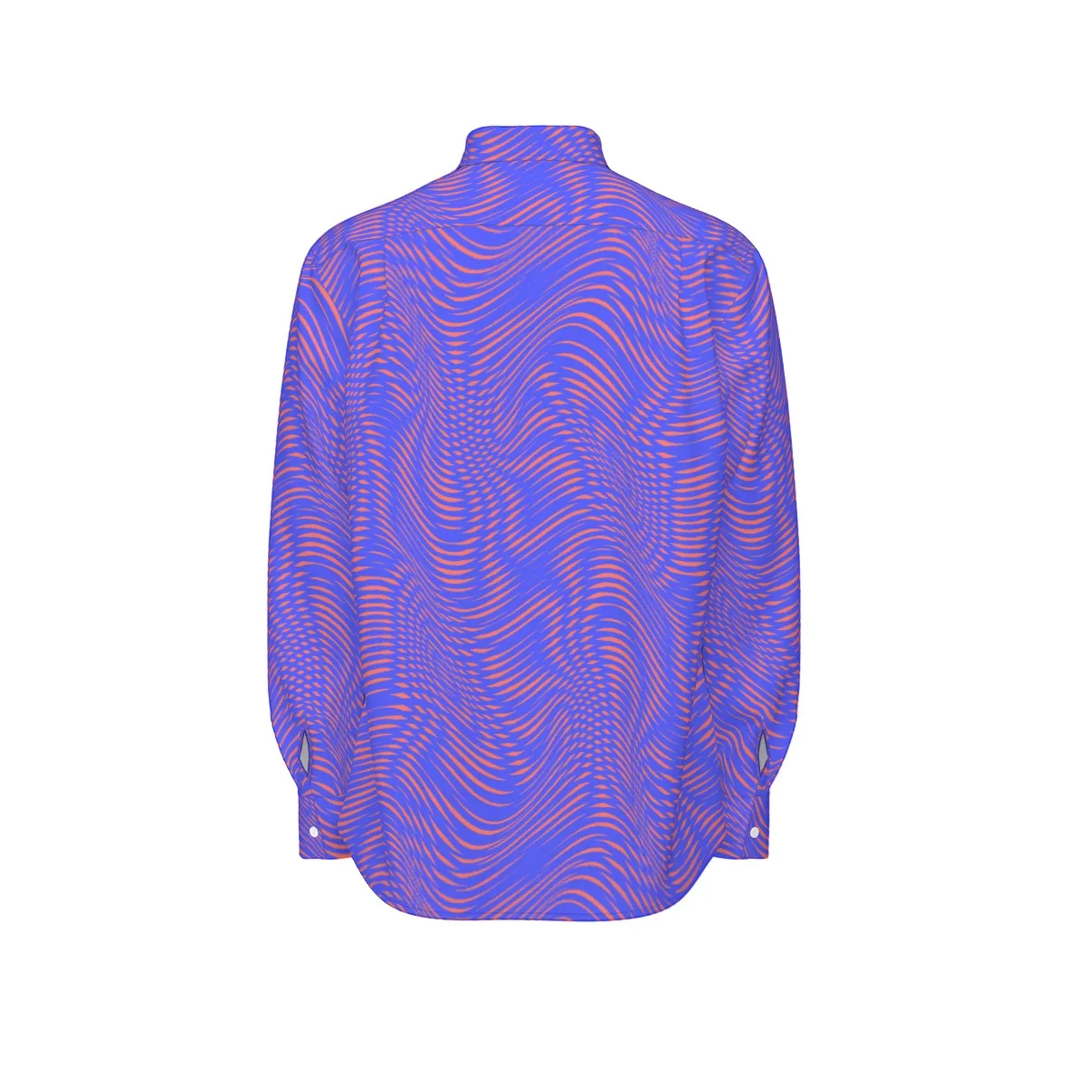 Sixty Eight 93 Logo White Men's Cotton Long Sleeve Shirt #9