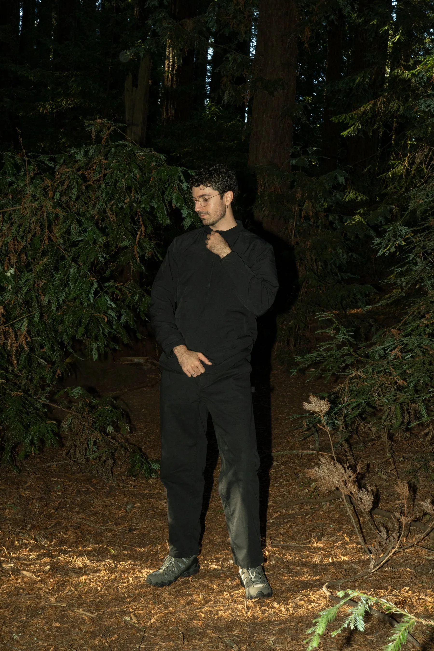SNOW PEAK - TAKIBI WIDE CHINO PANTS IN BLACK
