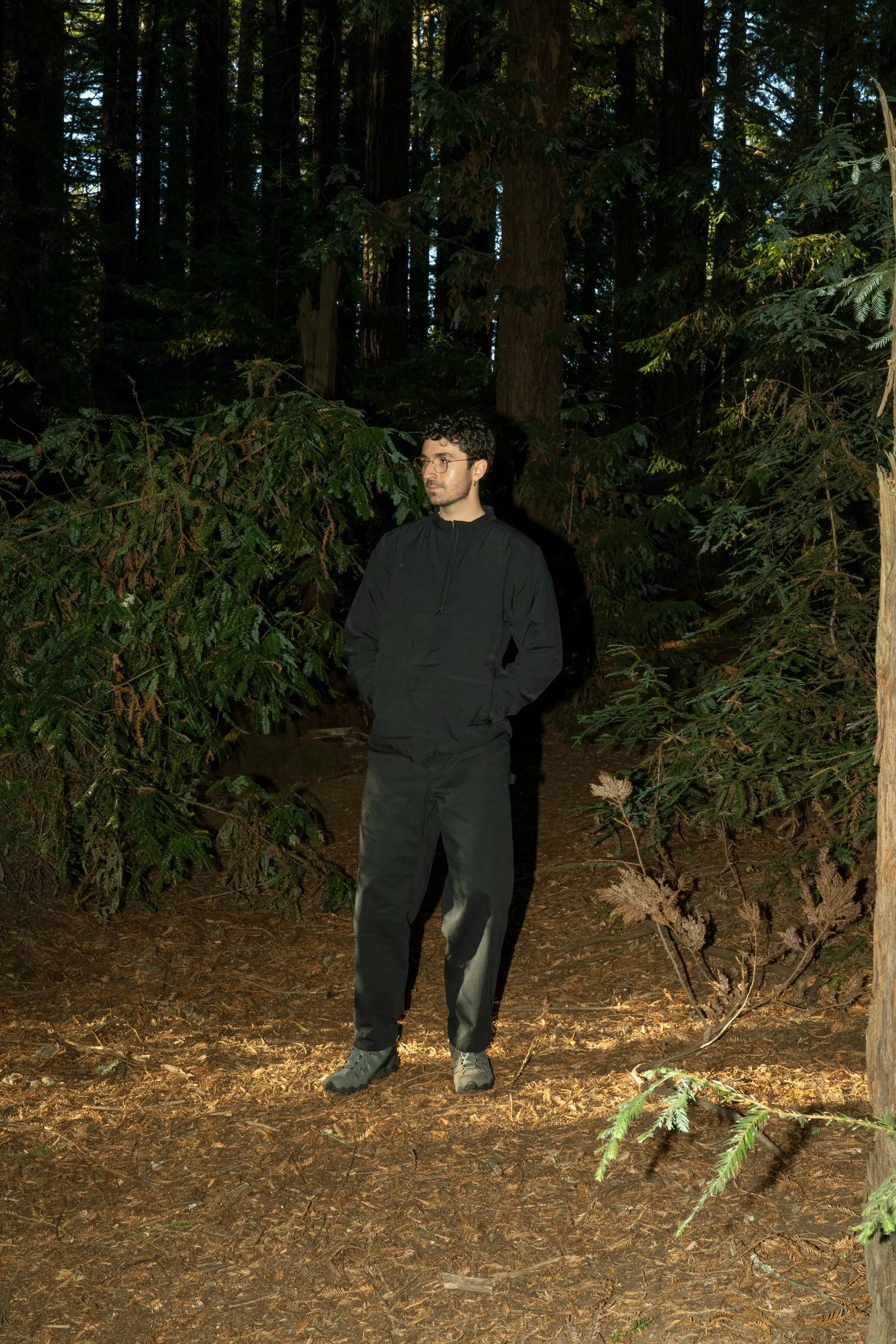 SNOW PEAK - TAKIBI WIDE CHINO PANTS IN BLACK