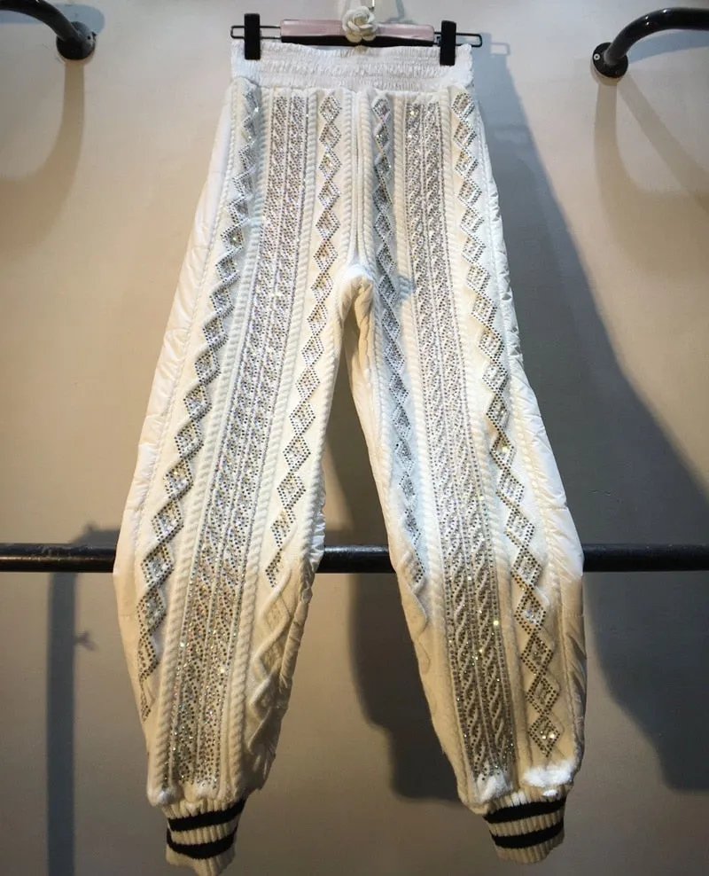Stay Warm Harem Pants