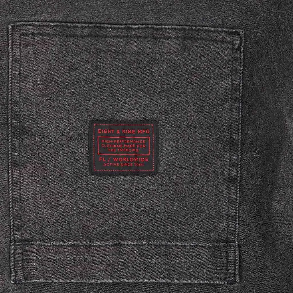 Strapped Up Slim Utility Pant Vintage Wash Red