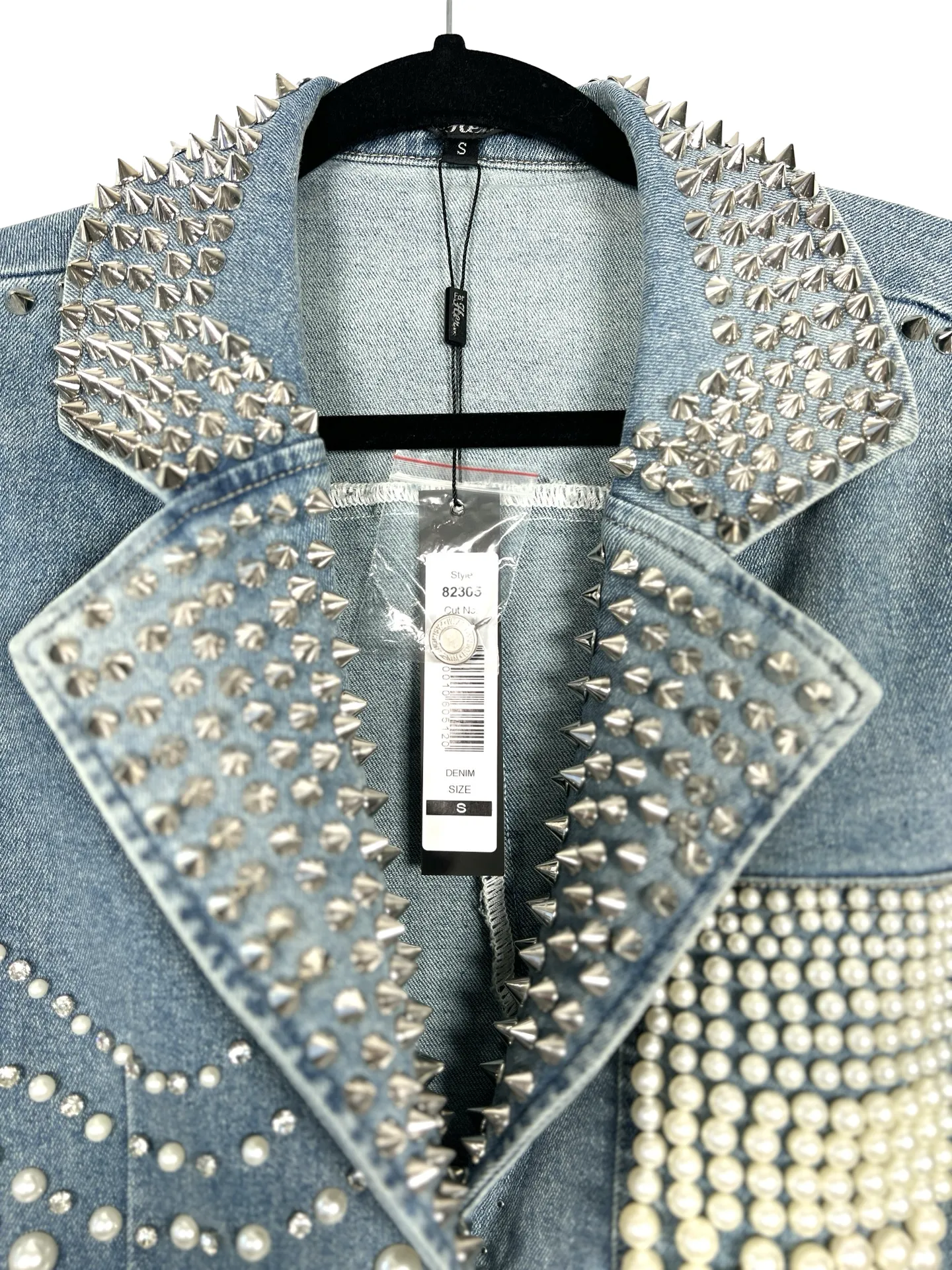 Studded Pearl Blazer