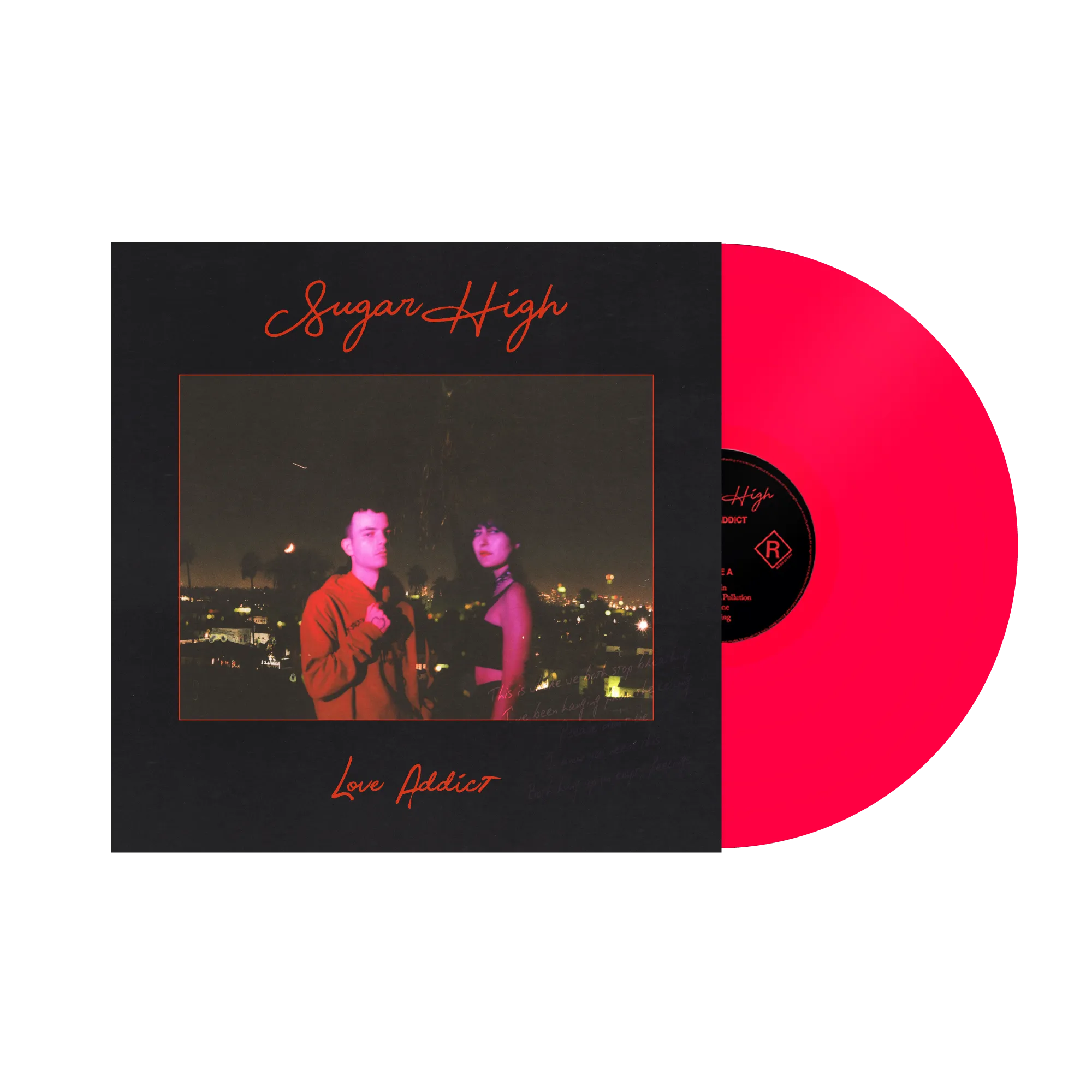 Sugar High 'Love Addict' / LP Vinyl (Neon Pink Vinyl)