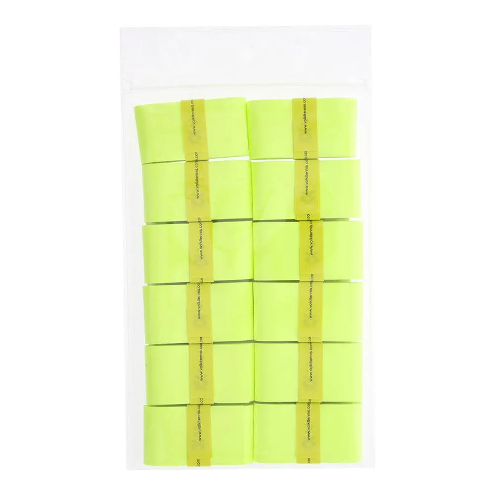 Super Grip II 12 Pack Tennis Overgrip Neon Yellow