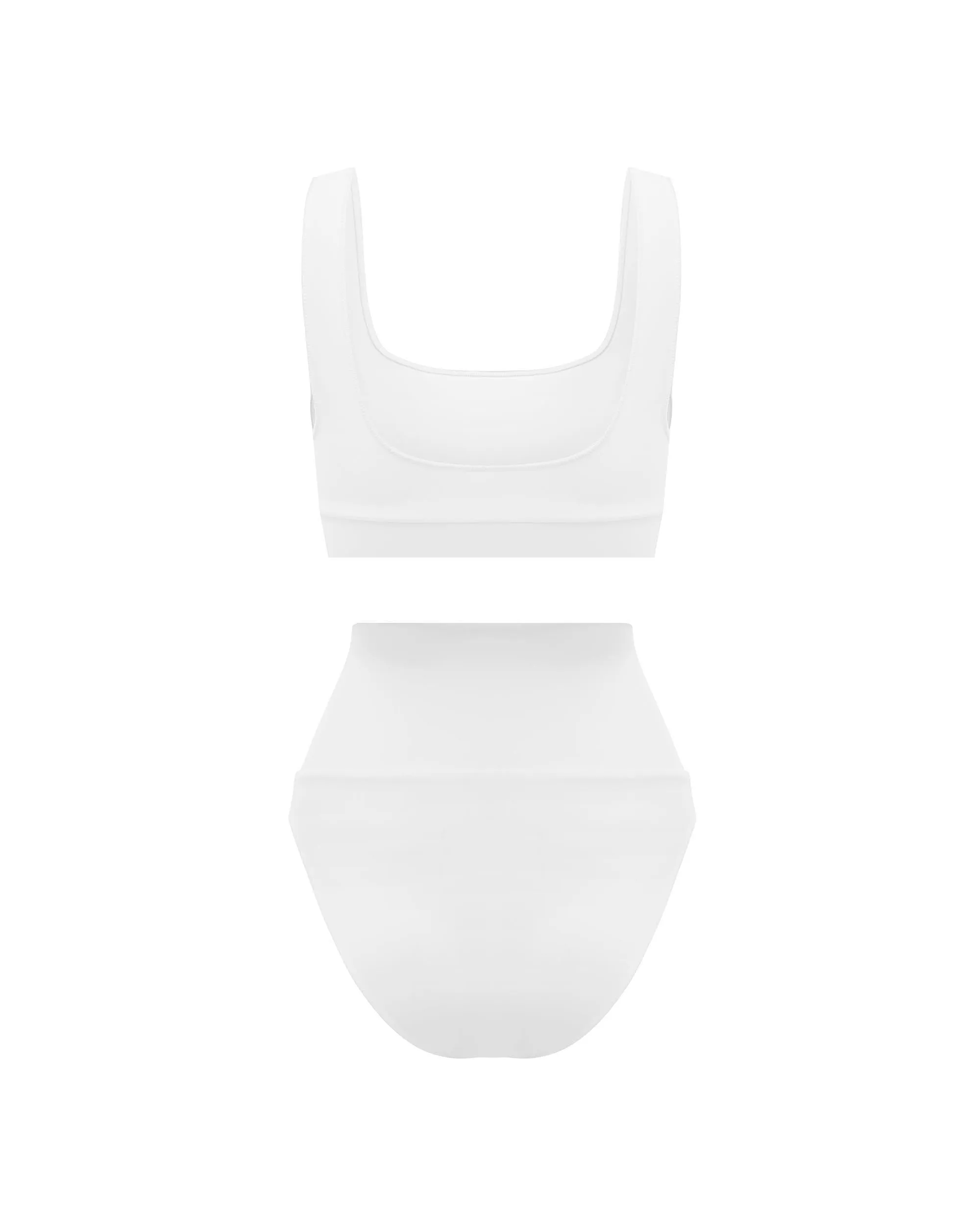 The Contour High Waist Pant - White