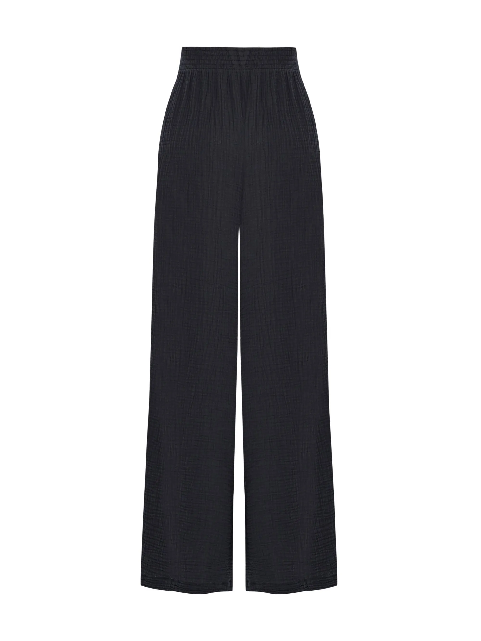 The Handloom - Skye Palazzo Pants - Navy