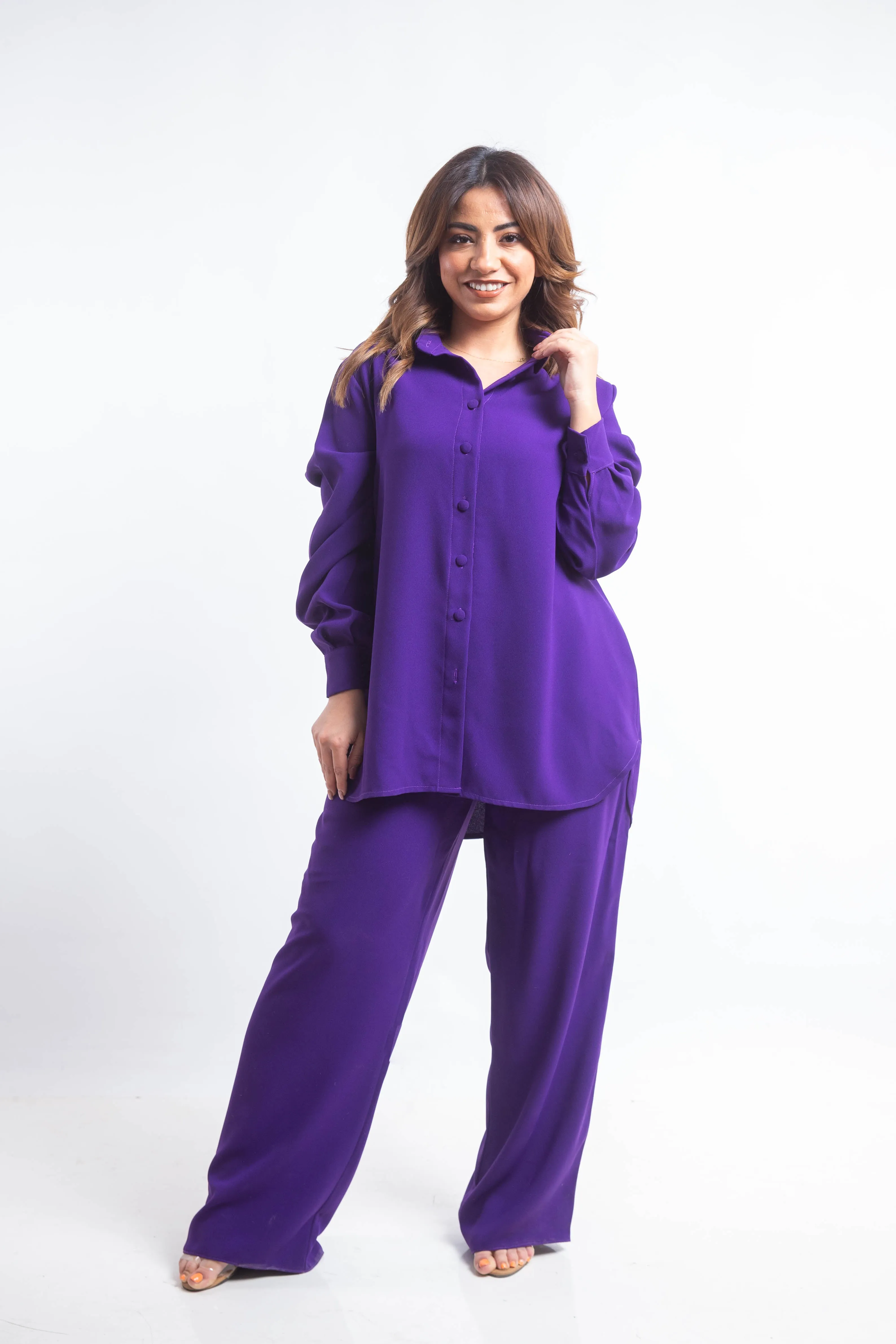 The Palette Crepe Set - Purple