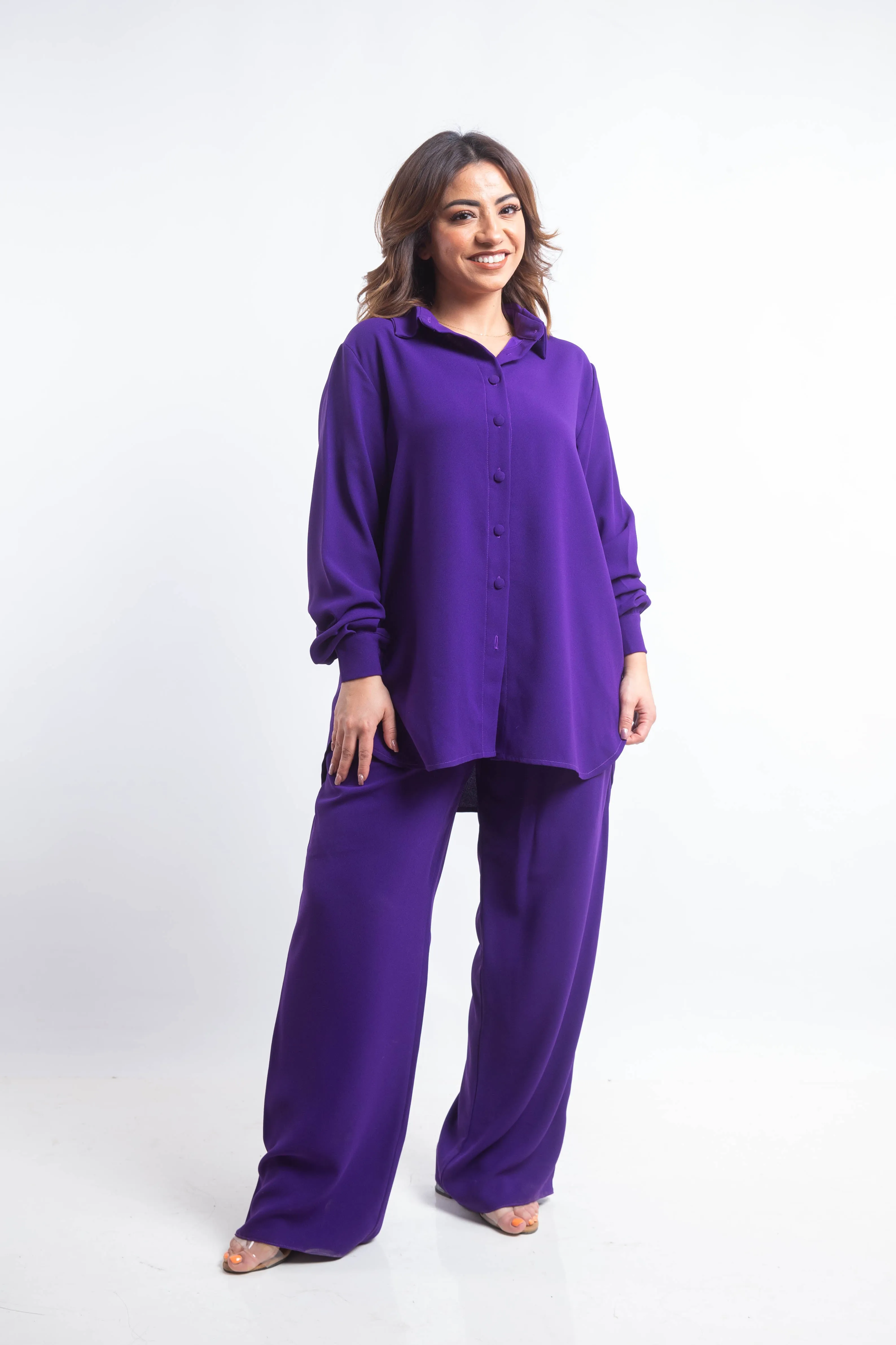 The Palette Crepe Set - Purple