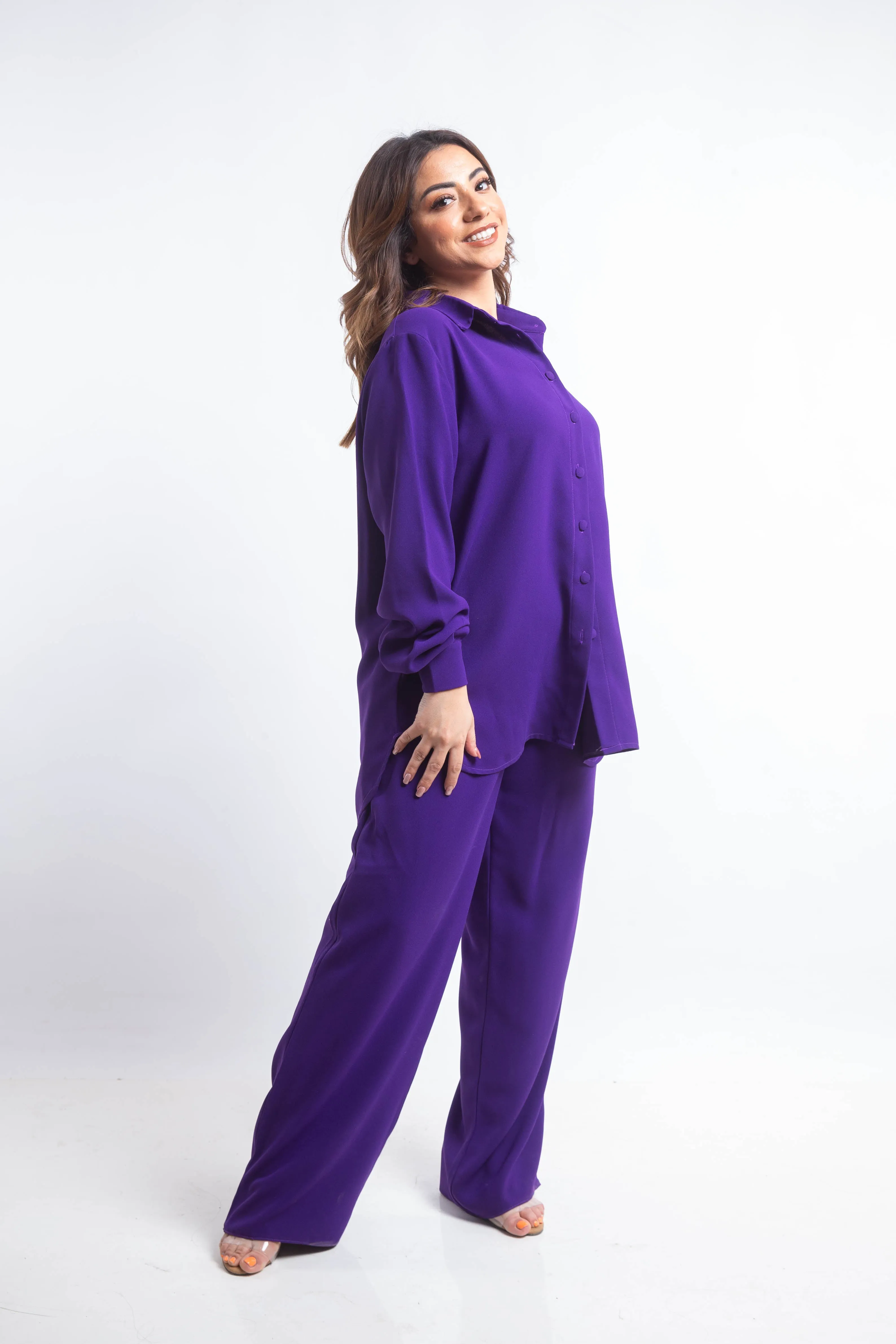The Palette Crepe Set - Purple