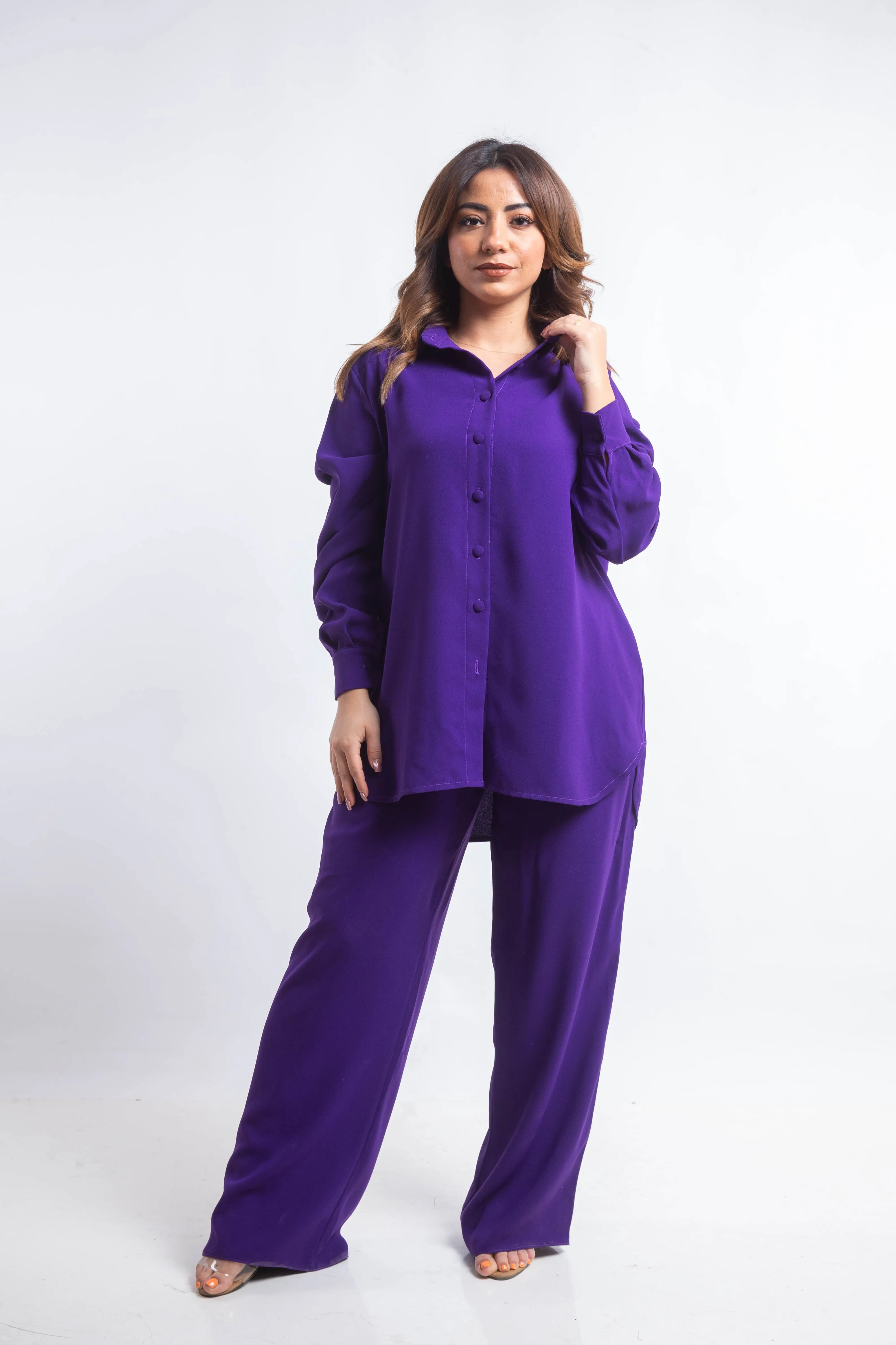 The Palette Crepe Set - Purple