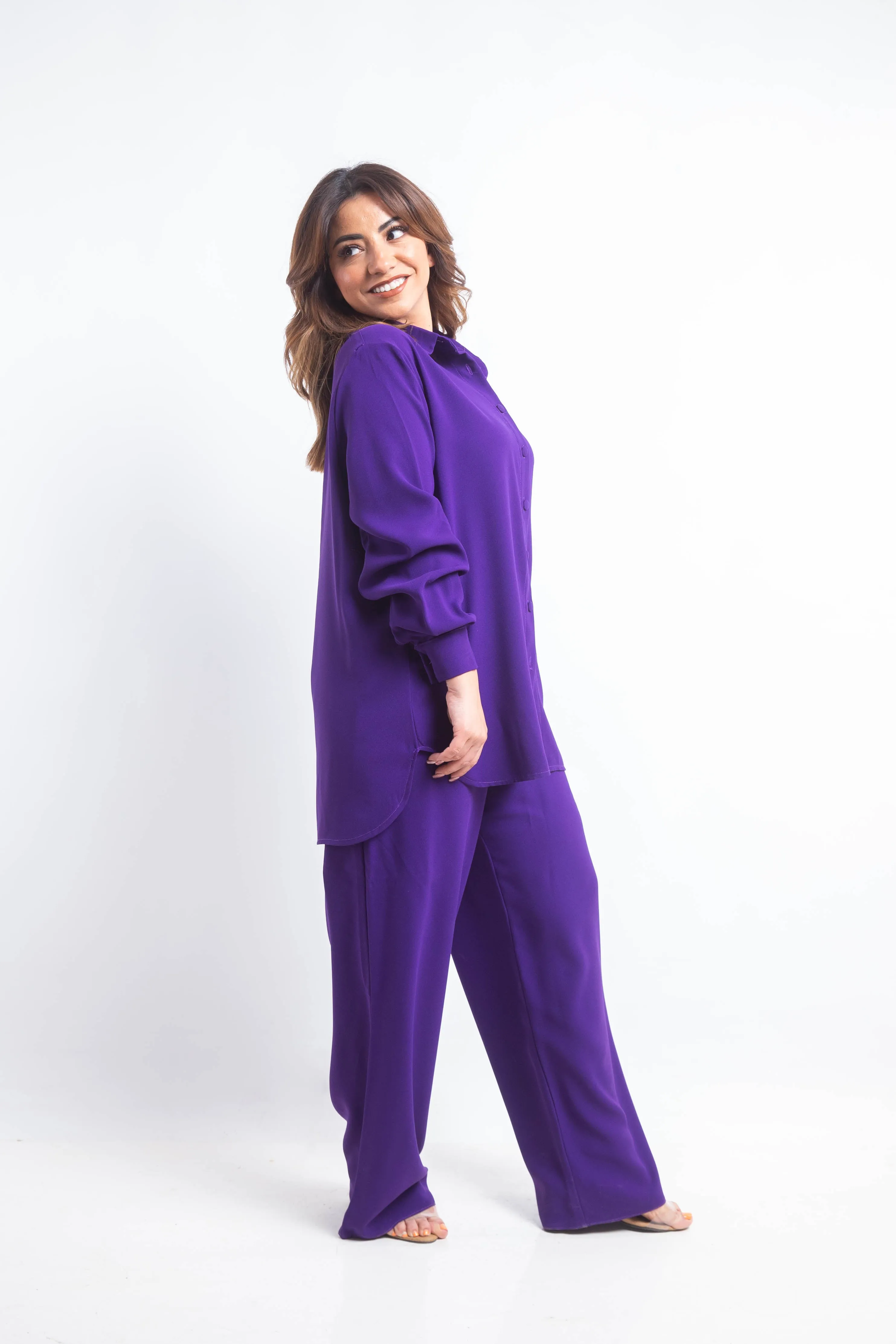 The Palette Crepe Set - Purple