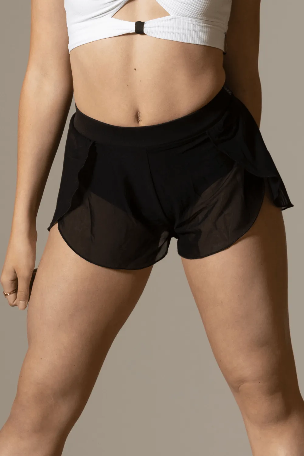 Tiger Friday Mesh Petal Shorts