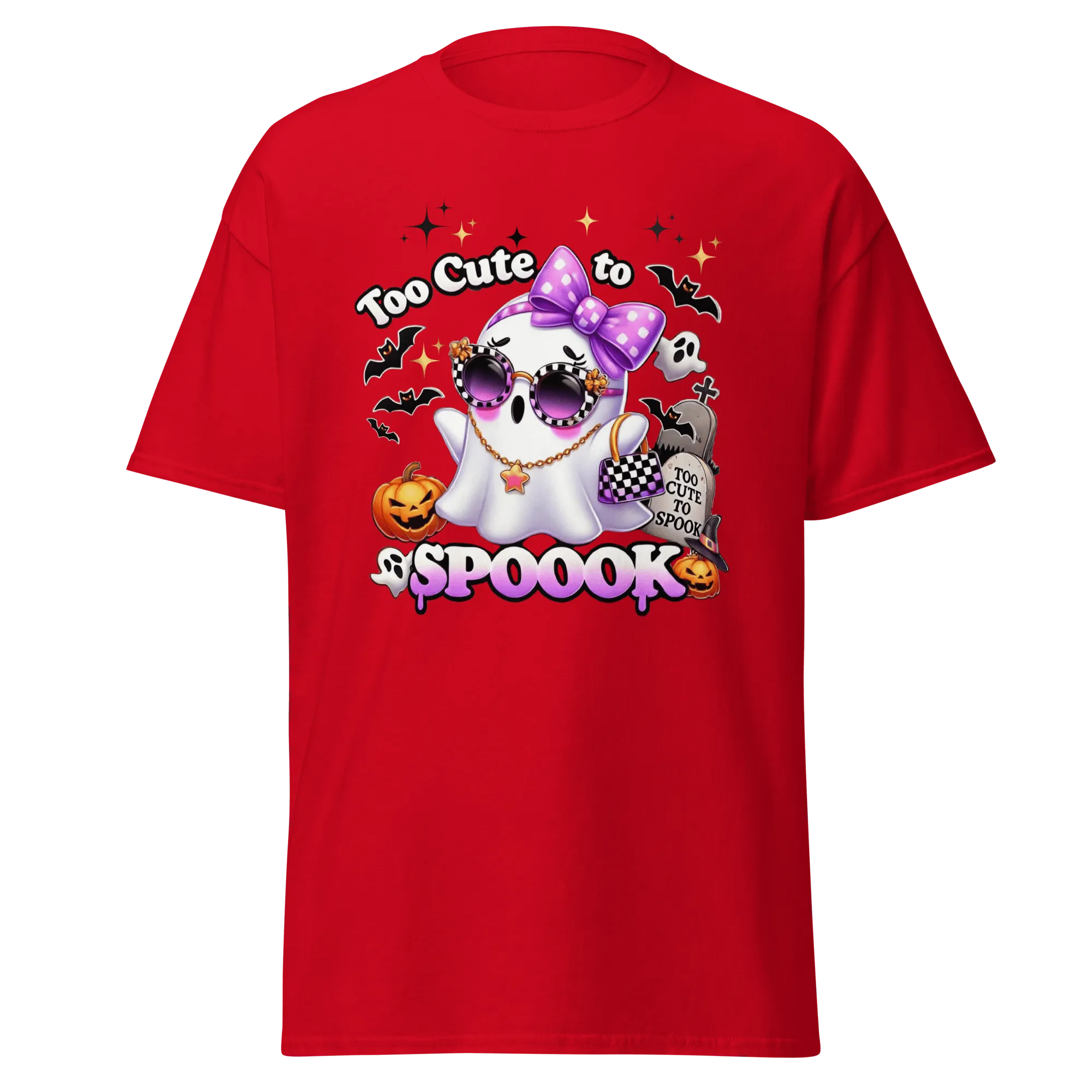 Too Cute To Spook - Halloween T-Shirt - Fun Halloween T-Shirt