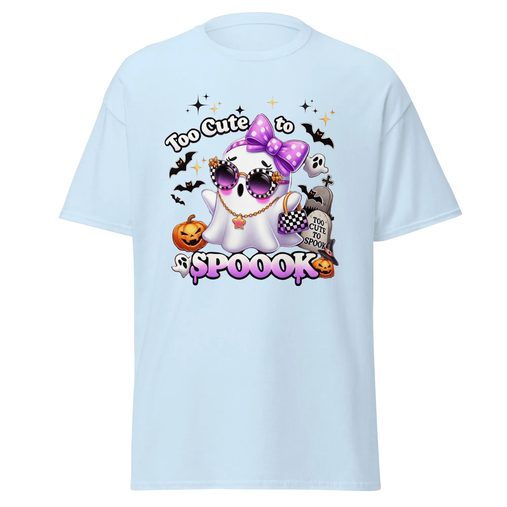 Too Cute To Spook - Halloween T-Shirt - Fun Halloween T-Shirt