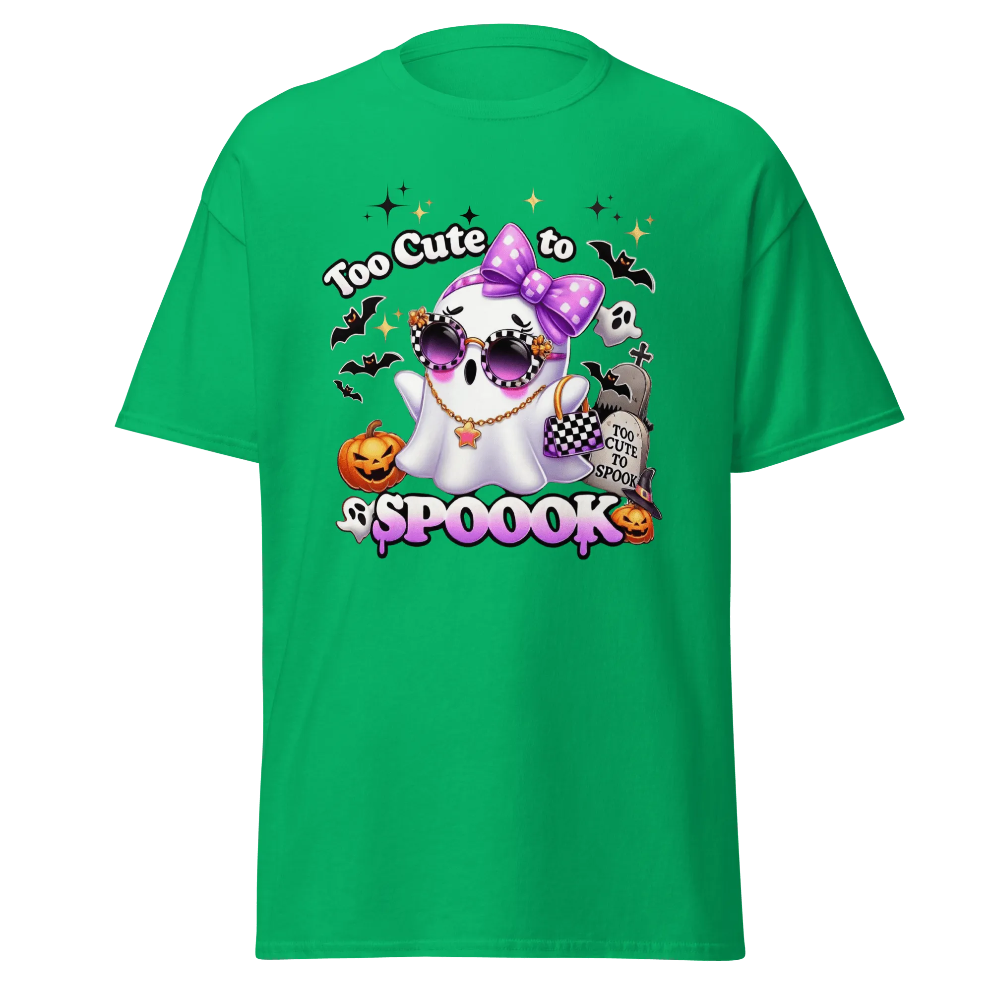 Too Cute To Spook - Halloween T-Shirt - Fun Halloween T-Shirt