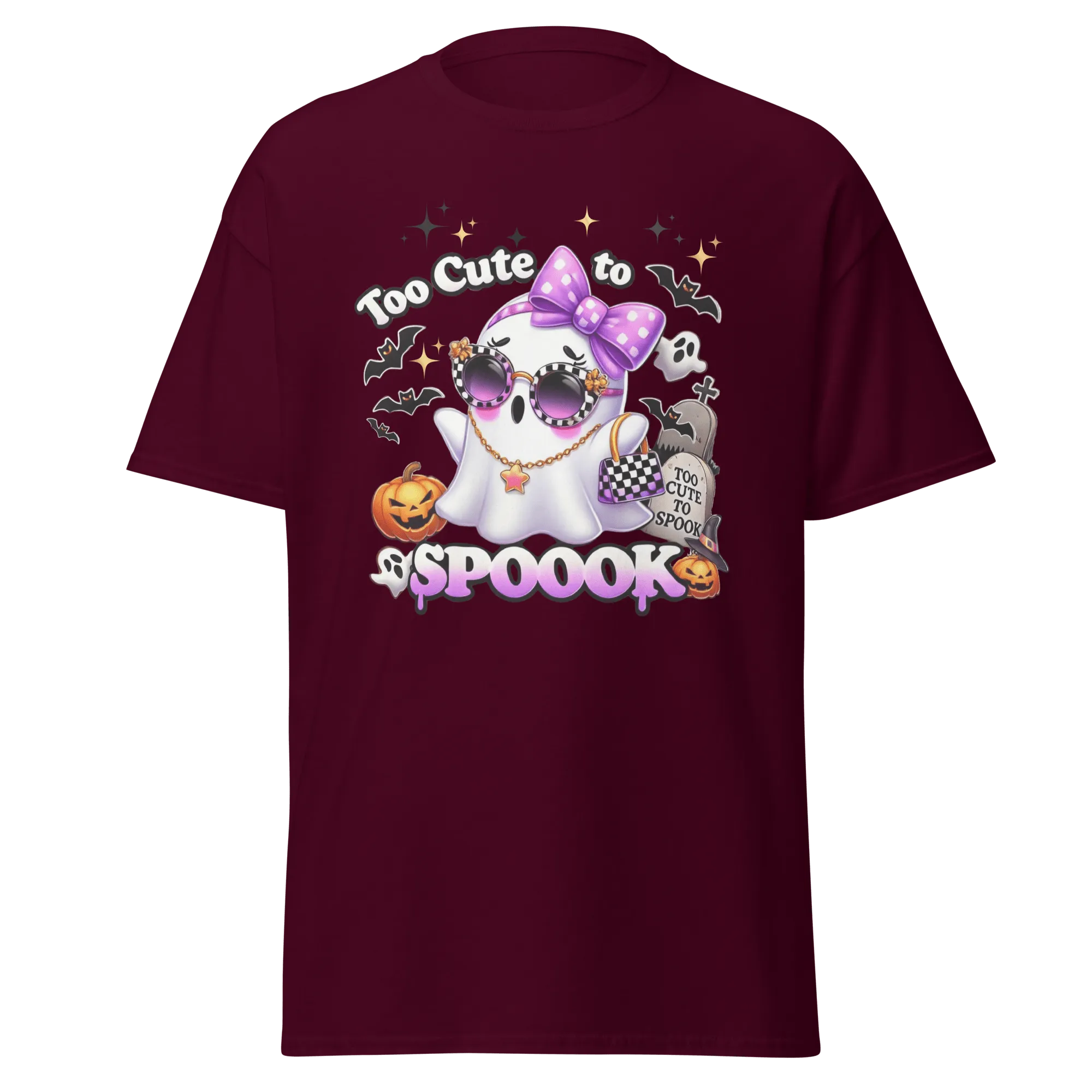 Too Cute To Spook - Halloween T-Shirt - Fun Halloween T-Shirt