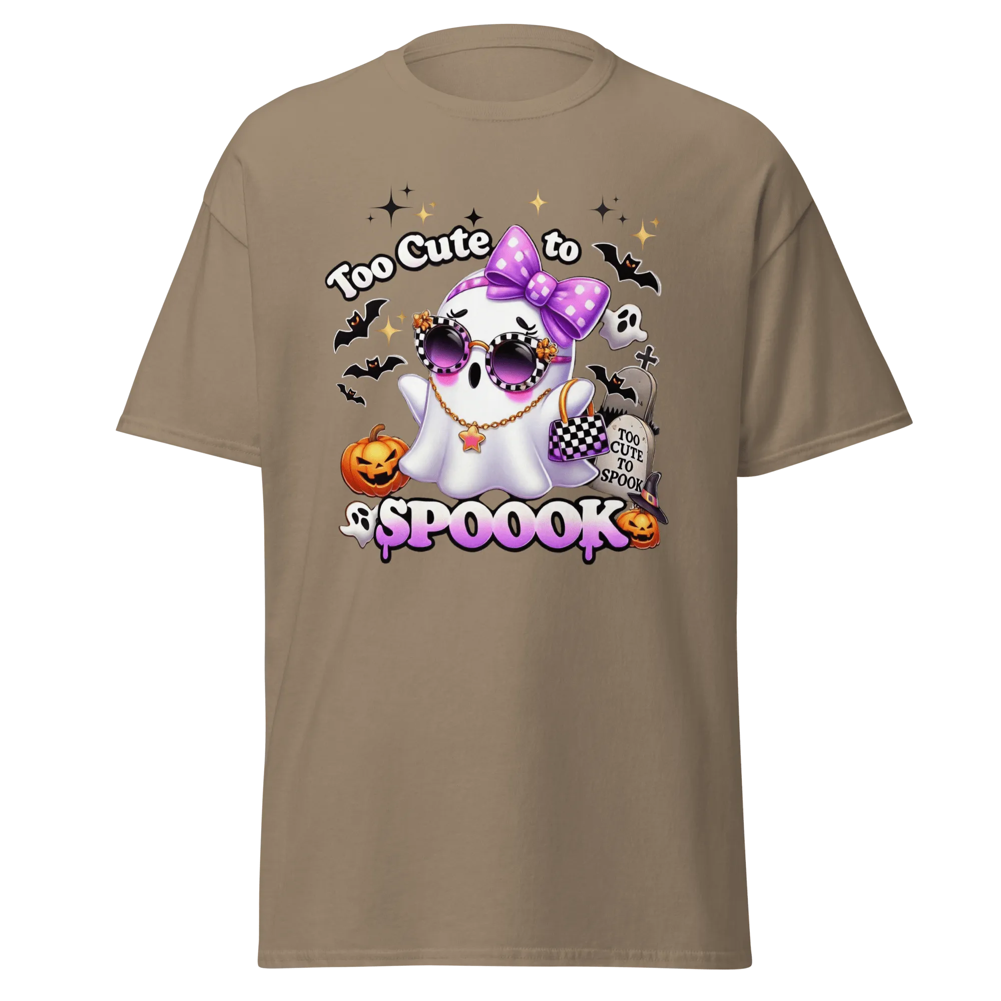 Too Cute To Spook - Halloween T-Shirt - Fun Halloween T-Shirt
