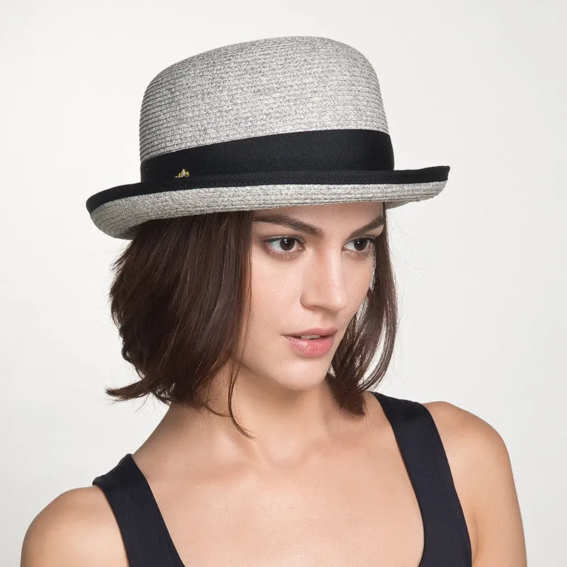 Top Hat Papyrus Dome Sun Hat Female Outdoor Sun-Proof Straw Hat