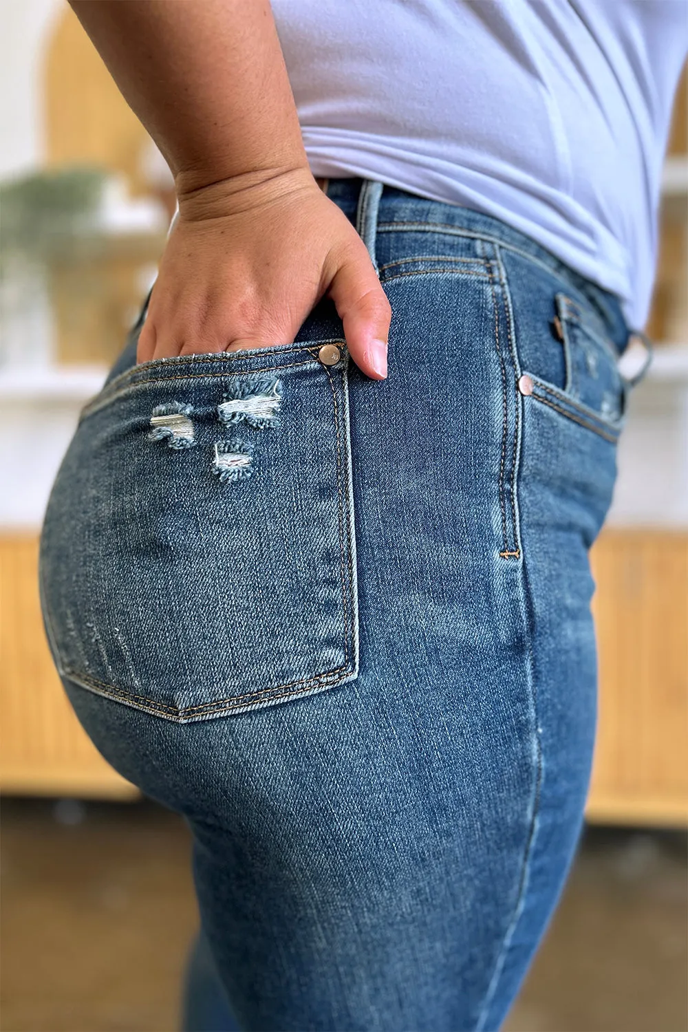Tummy Control High Waist Slim - Judy Blue
