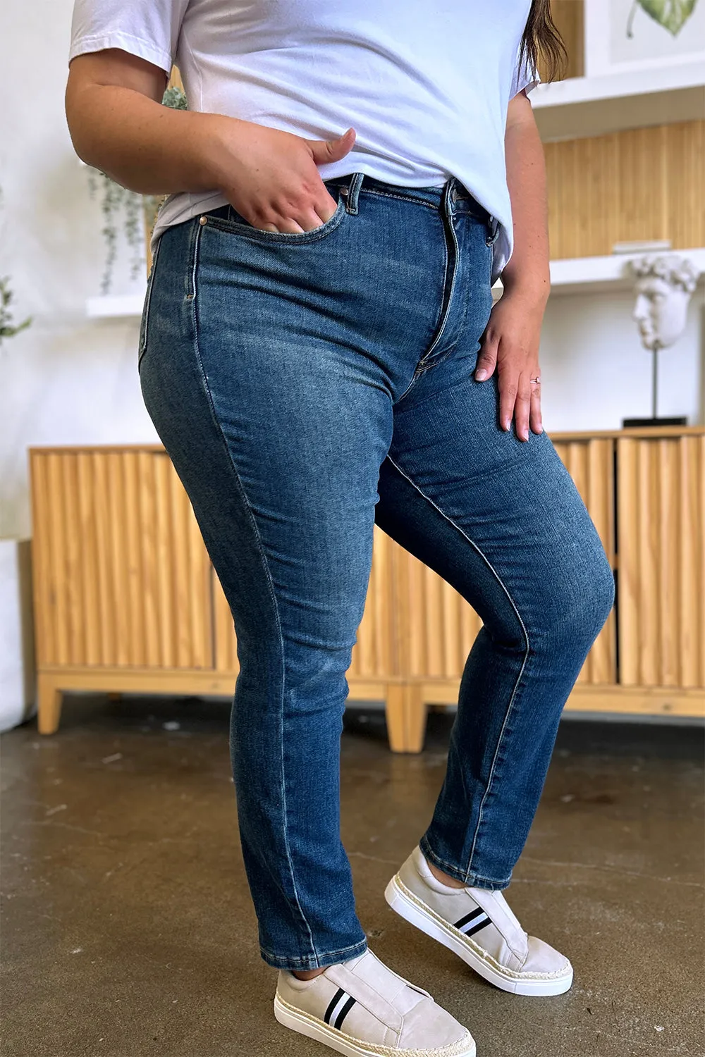 Tummy Control High Waist Slim - Judy Blue