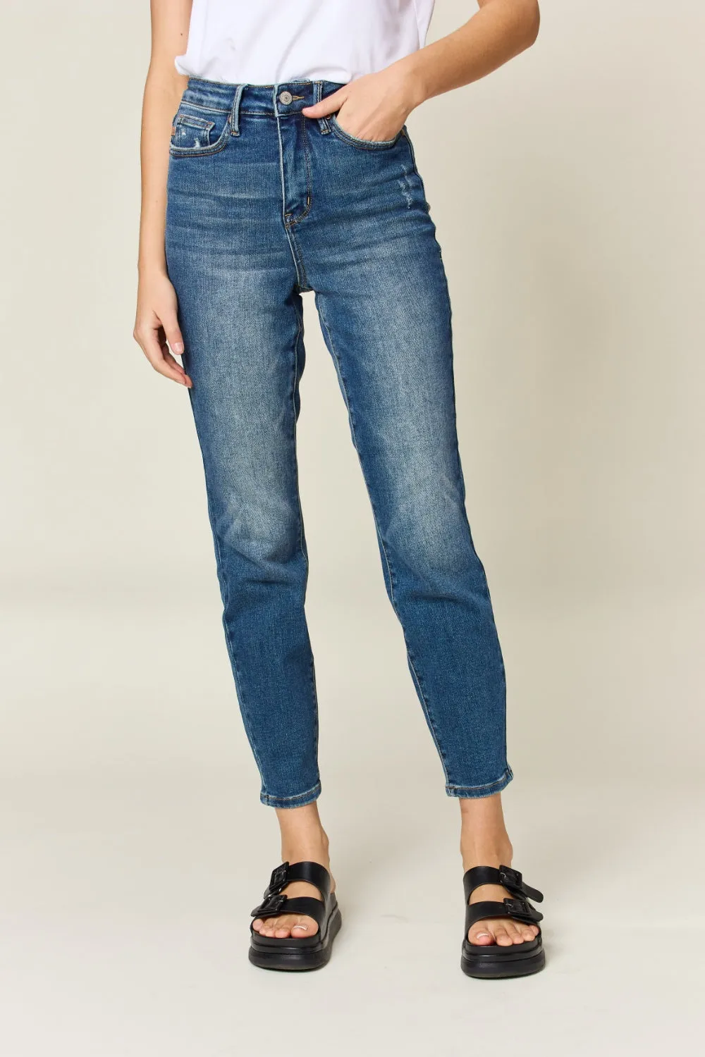 Tummy Control High Waist Slim - Judy Blue