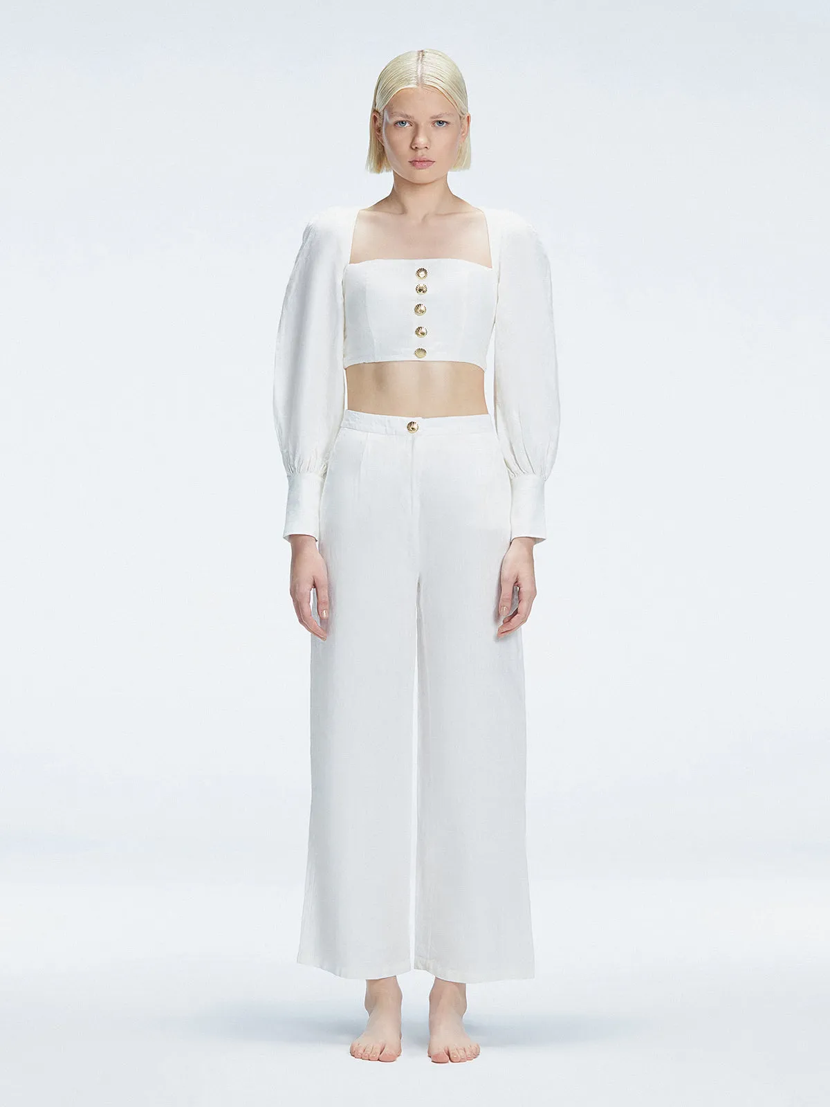 Valencia White Pants
