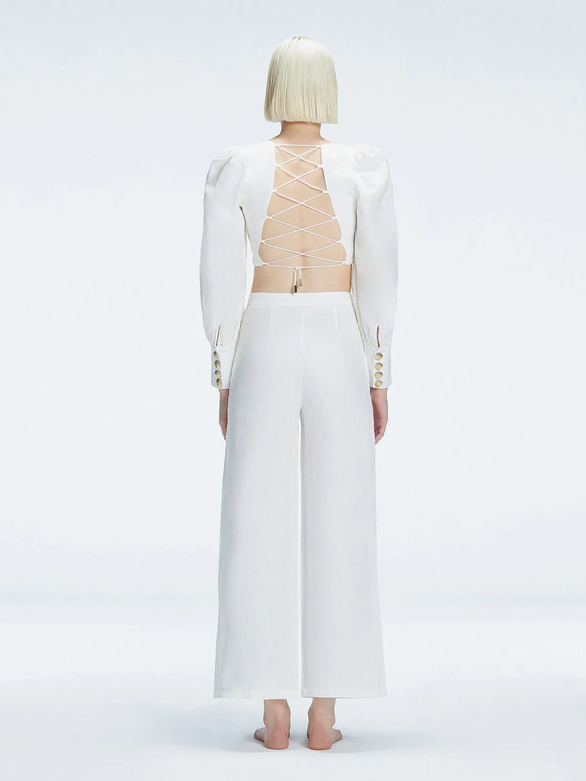 Valencia White Pants