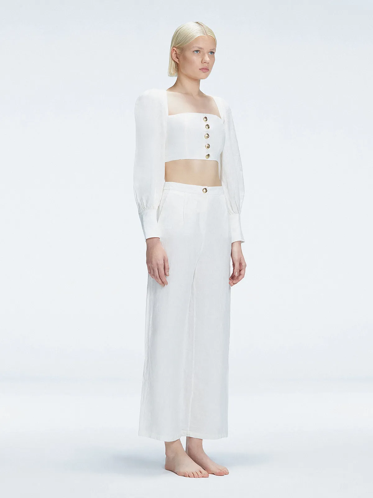 Valencia White Pants