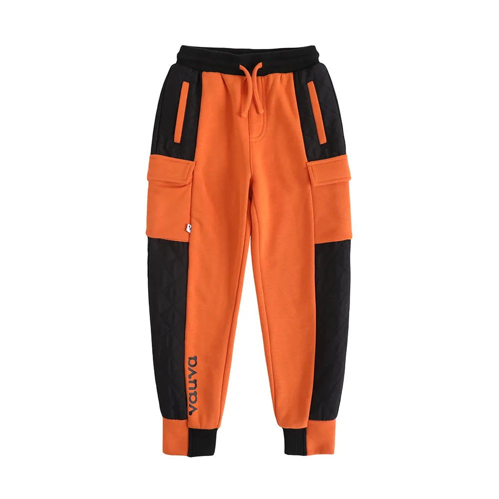 Vauva FW23 - Boys Casual Two-Pocket Pants (Orange)