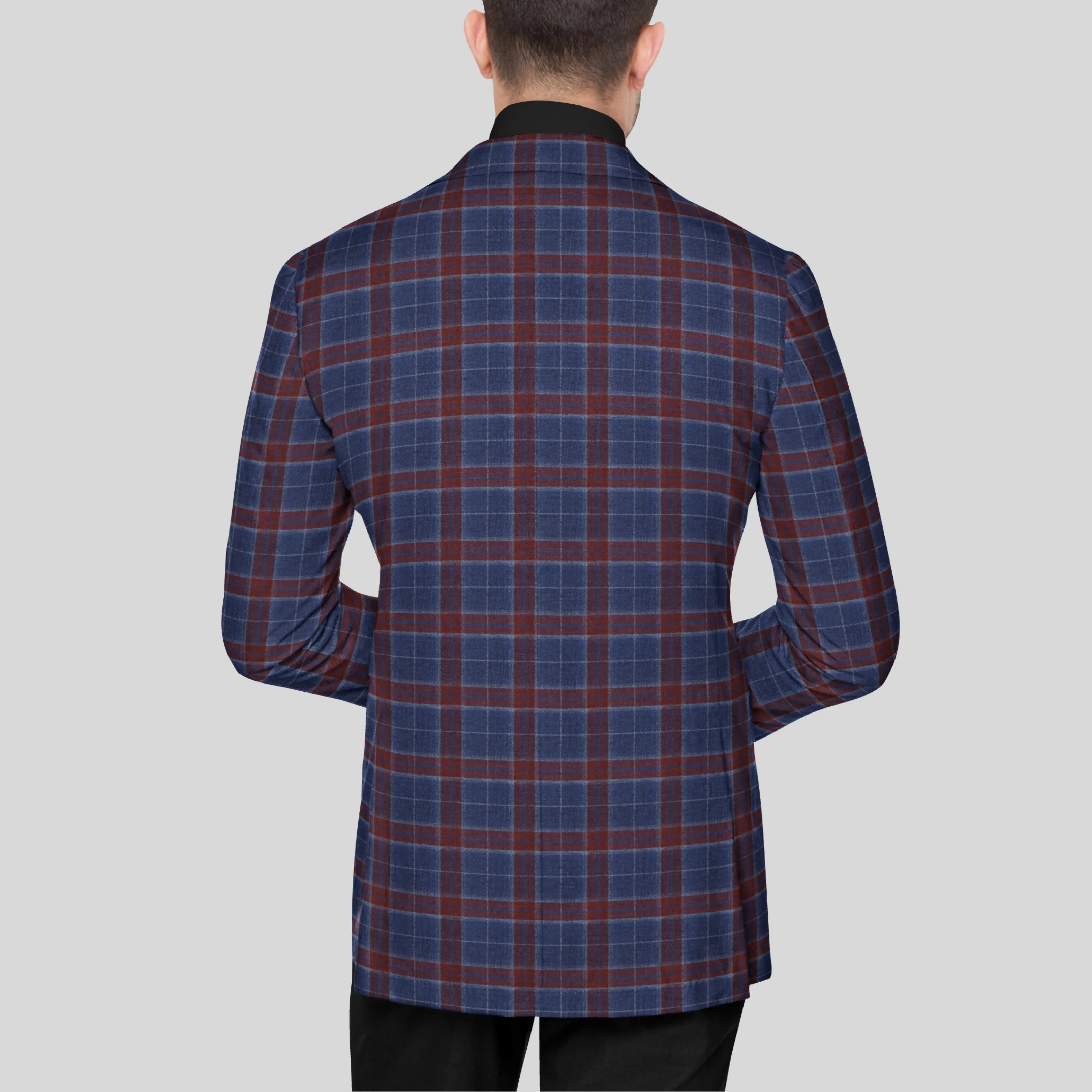 Velour Azure - Custom Blazer