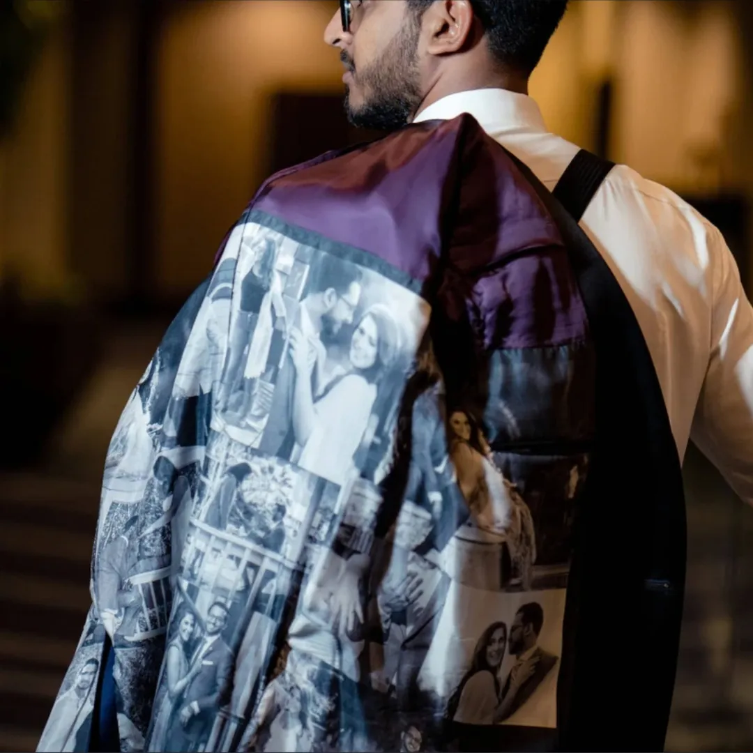 Velour Azure - Custom Blazer