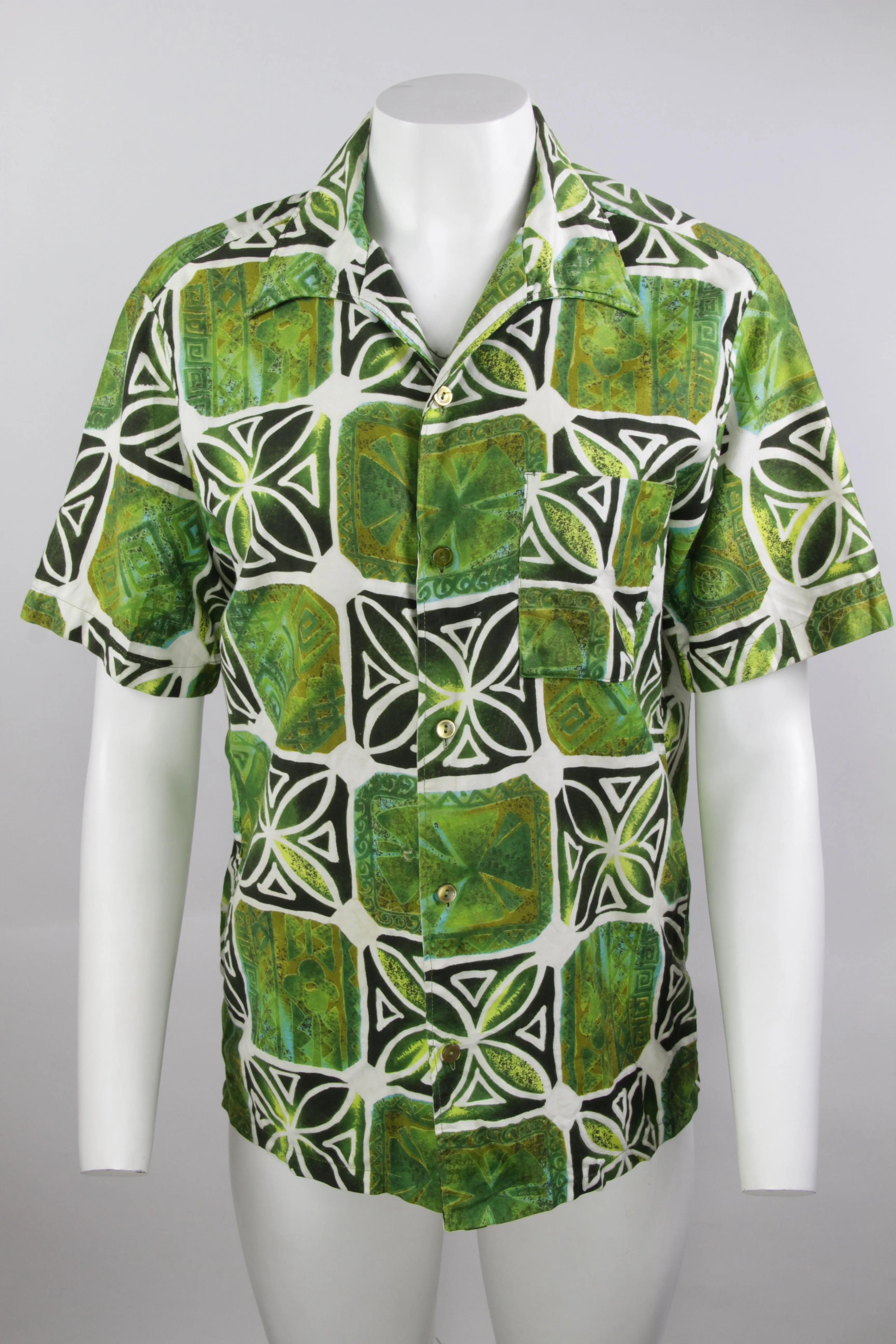 Vintage 1950s Hawaiian Shirt - S