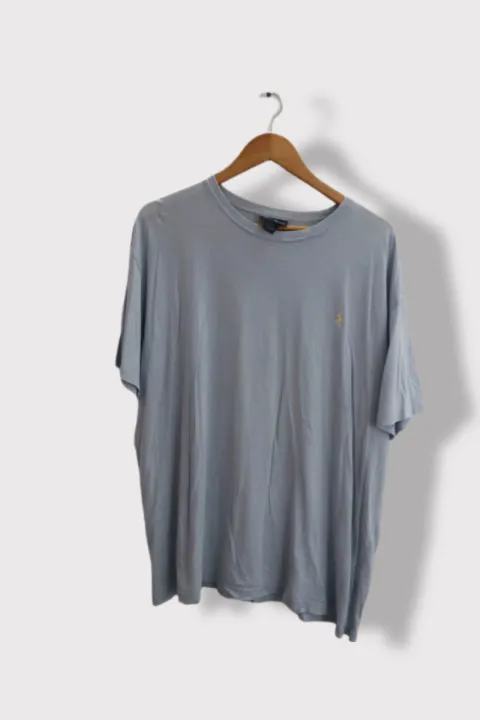 Vintage Grey Polo Ralph Lauren mens short sleeve tees XL