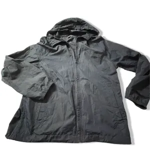 Vintage J.Crew Mercantile blue hooded rain jacket in S| Made in Vietnam|L26 W21|SKU 3844