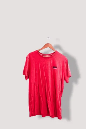 vintage Superdry the orange label tee XXL