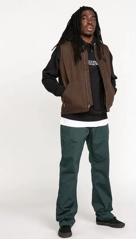 Volcom - Frickin Skate Stretch Chino Pants | Cedar Green
