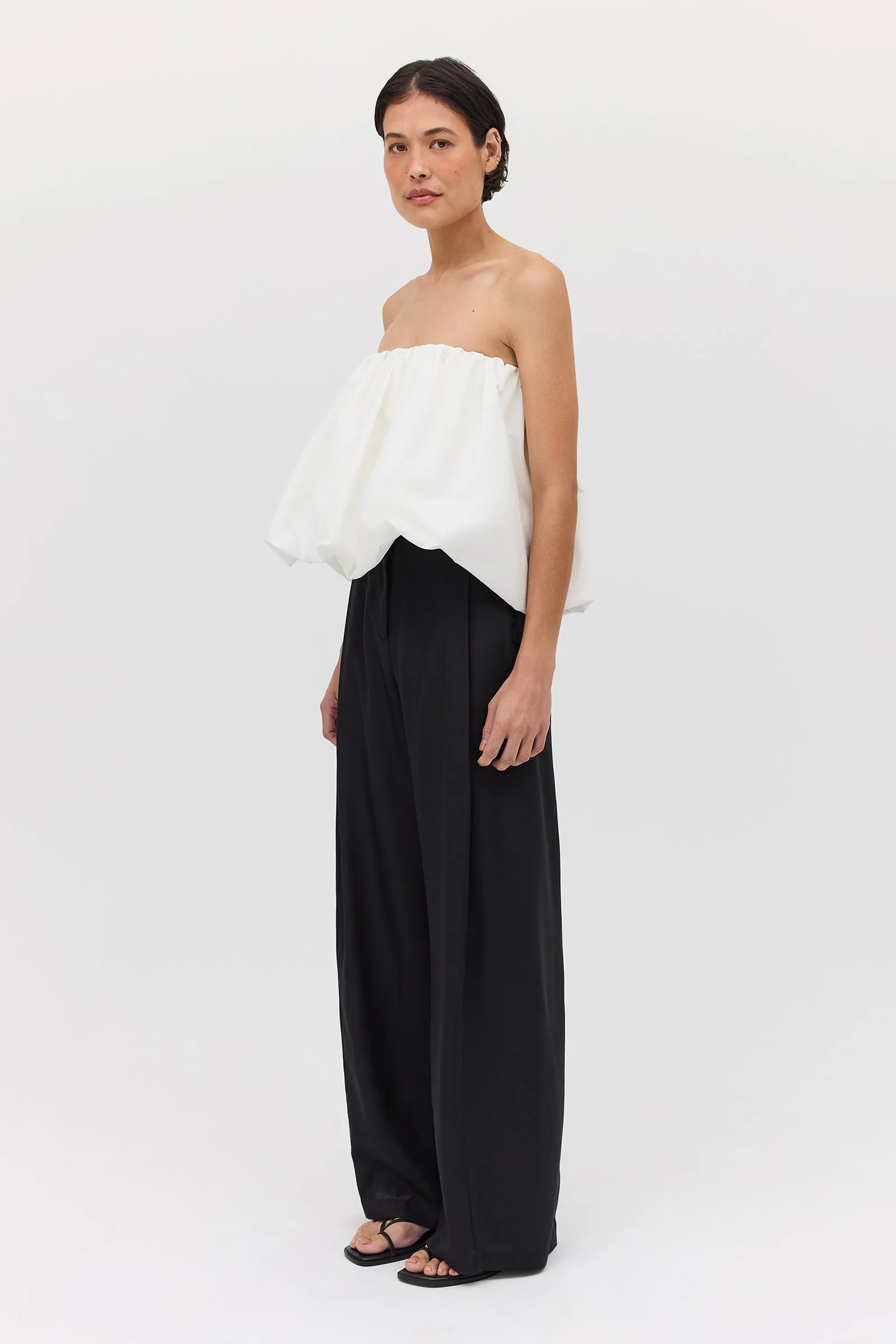 WHITE COTTON HAZEL TOP