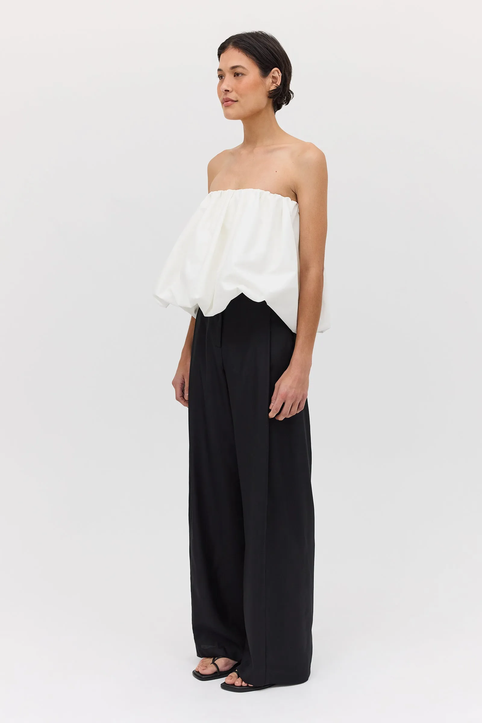 WHITE COTTON HAZEL TOP