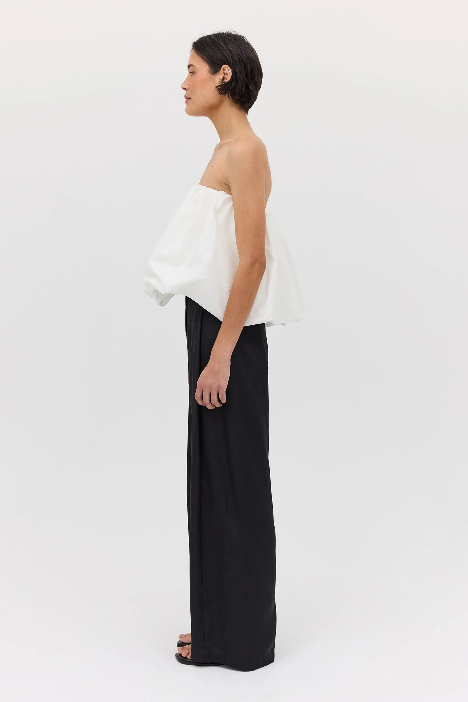 WHITE COTTON HAZEL TOP