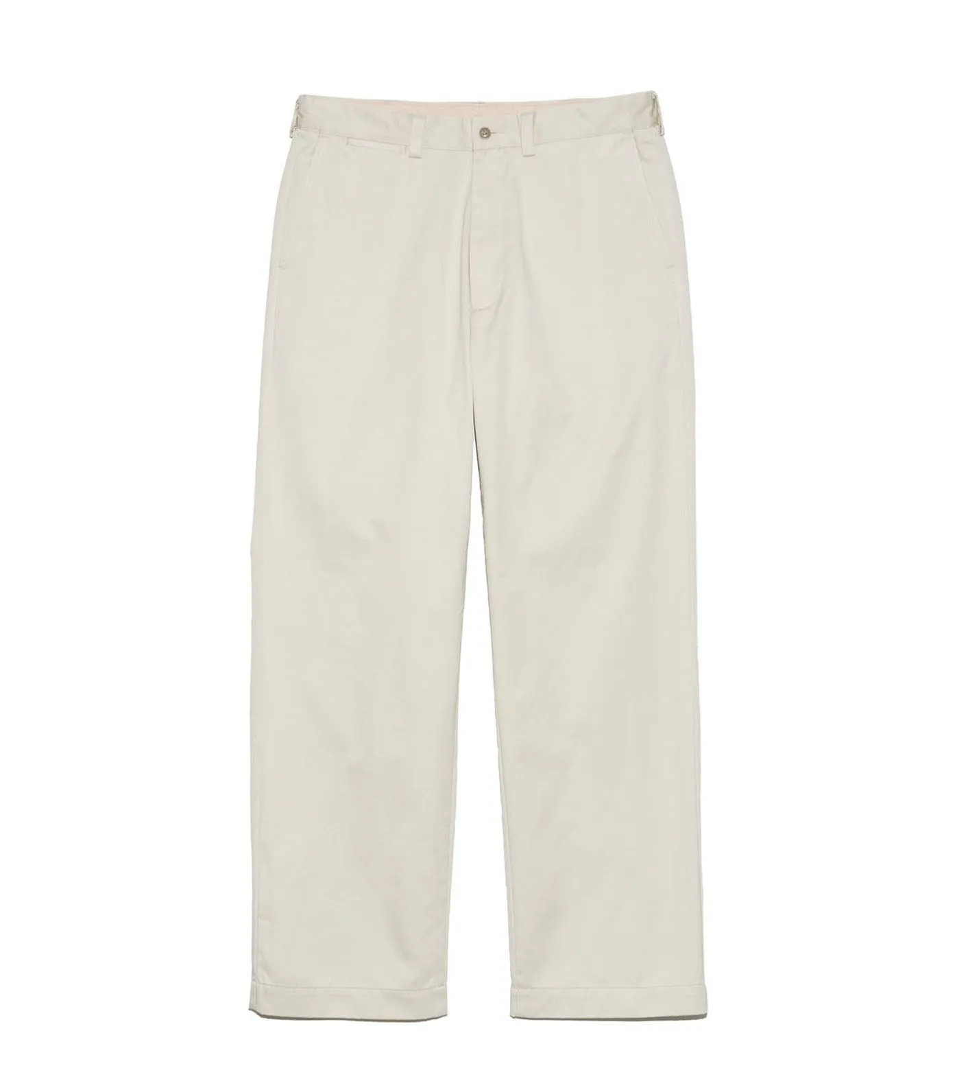 Wide Straight Chino Pants