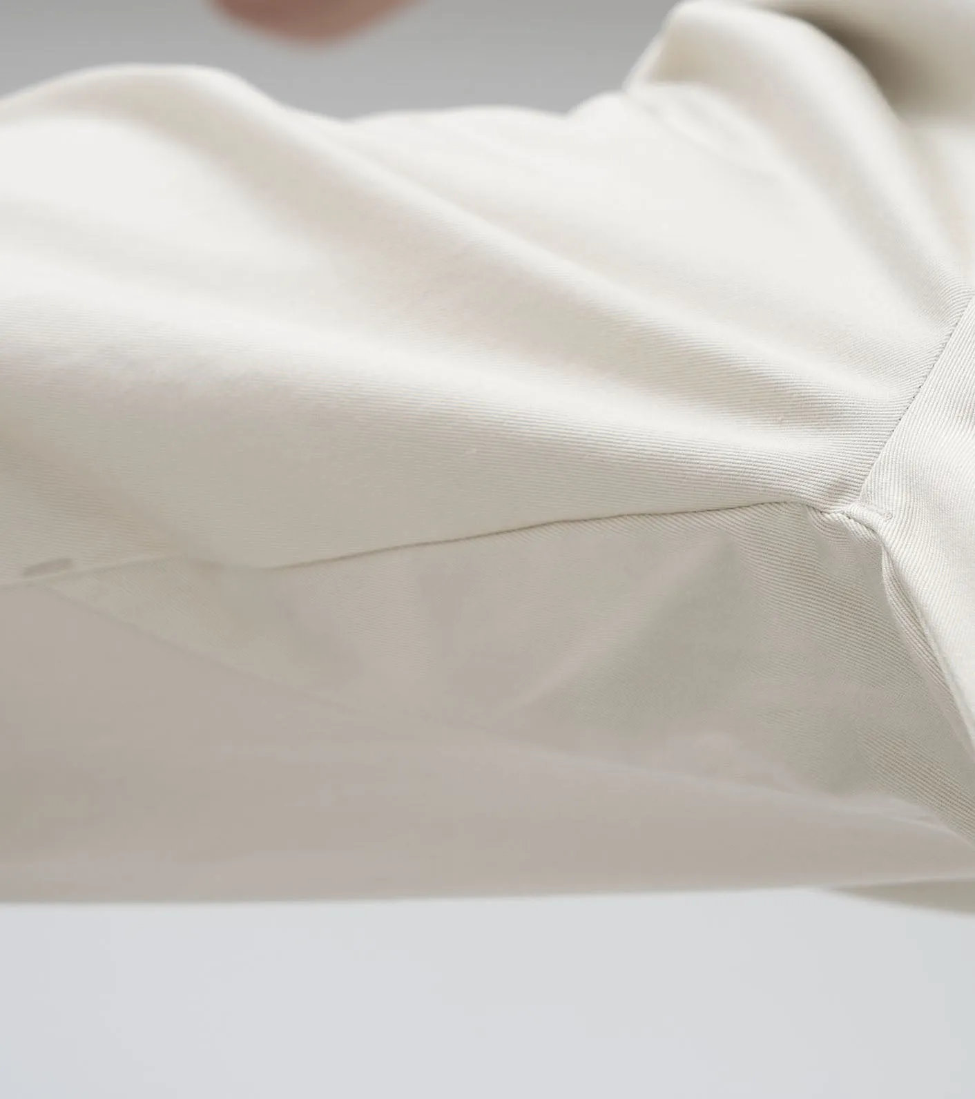 Wide Straight Chino Pants