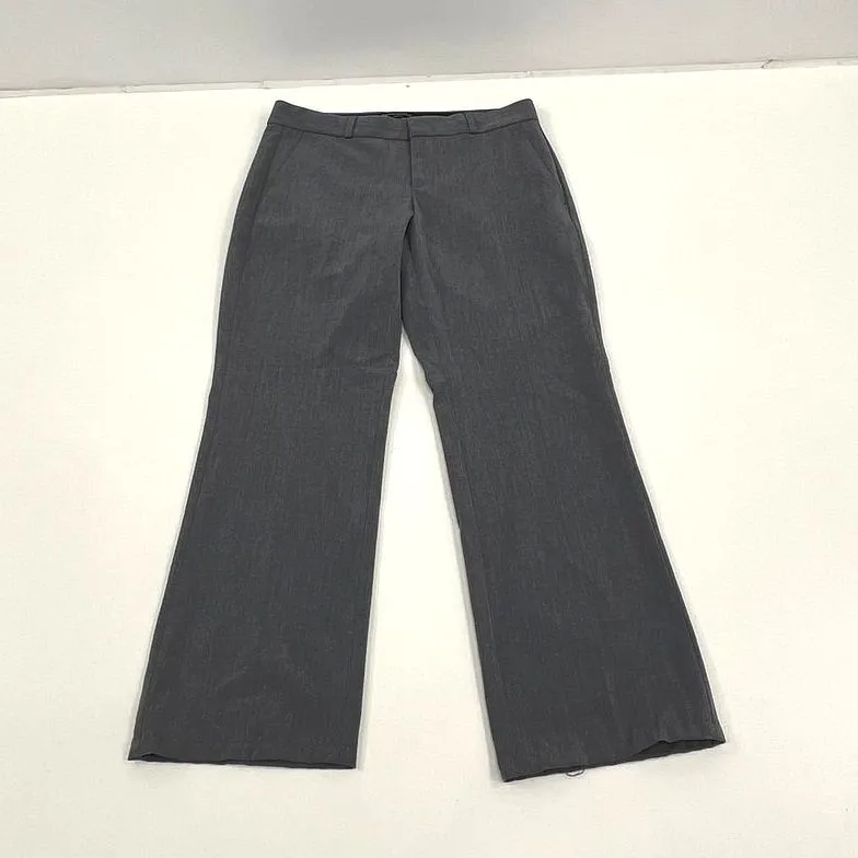 Women's Banana Republic Logan Grey Slacks Dress Pants - Size 2P