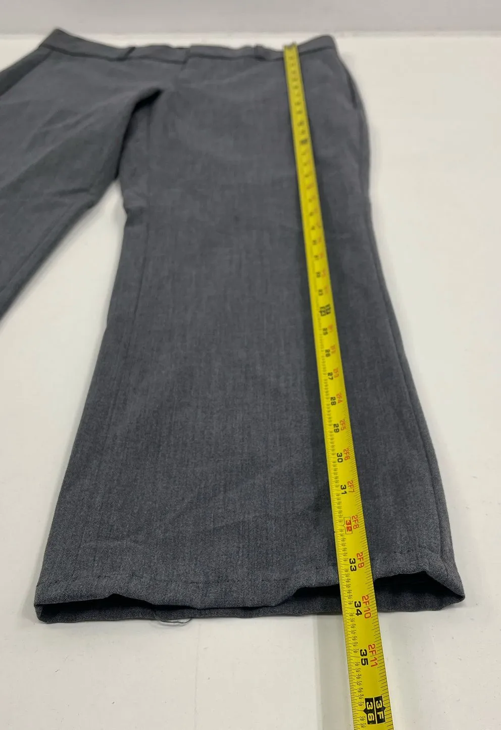 Women's Banana Republic Logan Grey Slacks Dress Pants - Size 2P