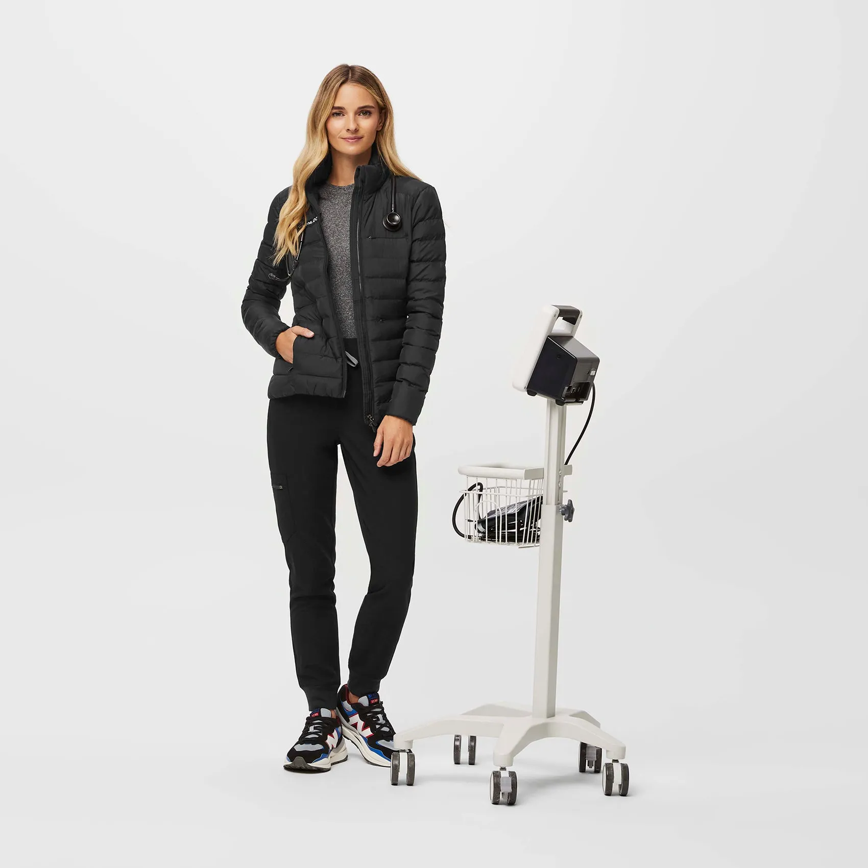 women's Black On-Shift™ Packable - Puffer Jacket